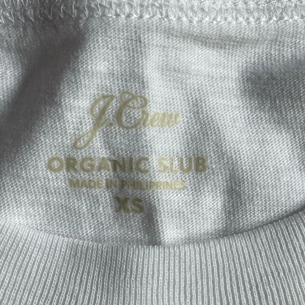 J. Crew White slub Tank XS - Picture 3 of 4